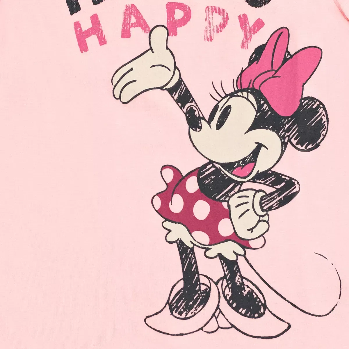 Детский комплект футболки и леггинсов с принтом Minnie Mouse Disney, Pink — фото 3