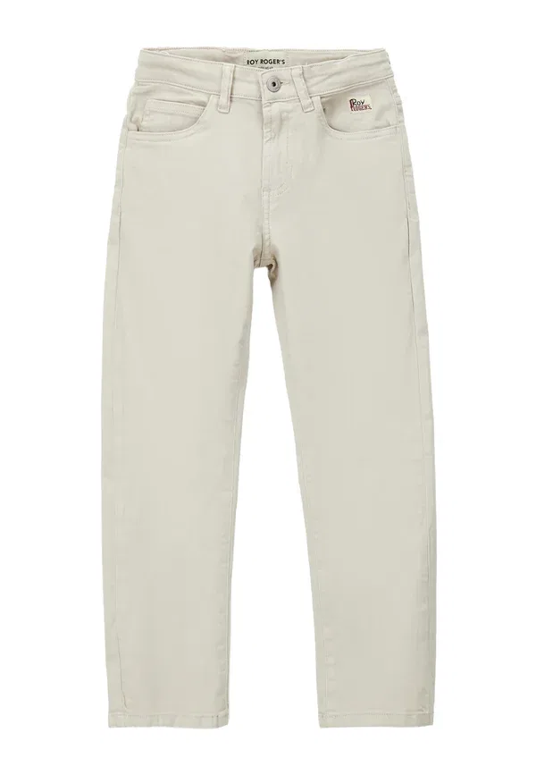 Джинсы прямые Straight leg jeans Roy Rogers, beige, бежевый
