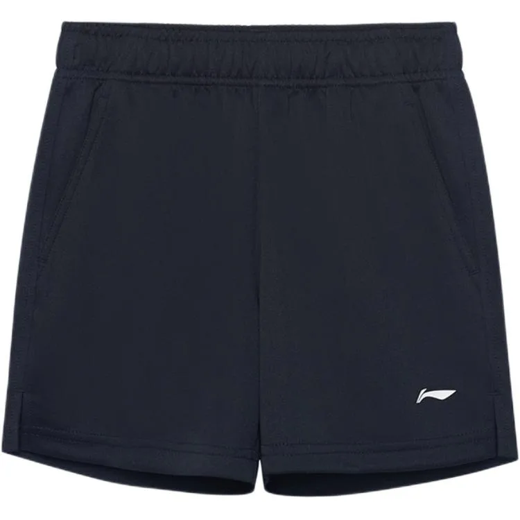 Детские вязаные спортивные штаны Li-Ning Badminton Collection черные