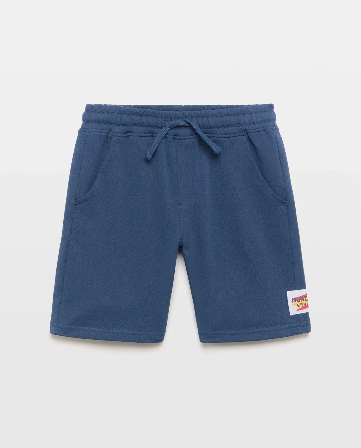 Детские шорты для мальчиков из футера Kids El Corte Inglés, Azul Marino — фото 4