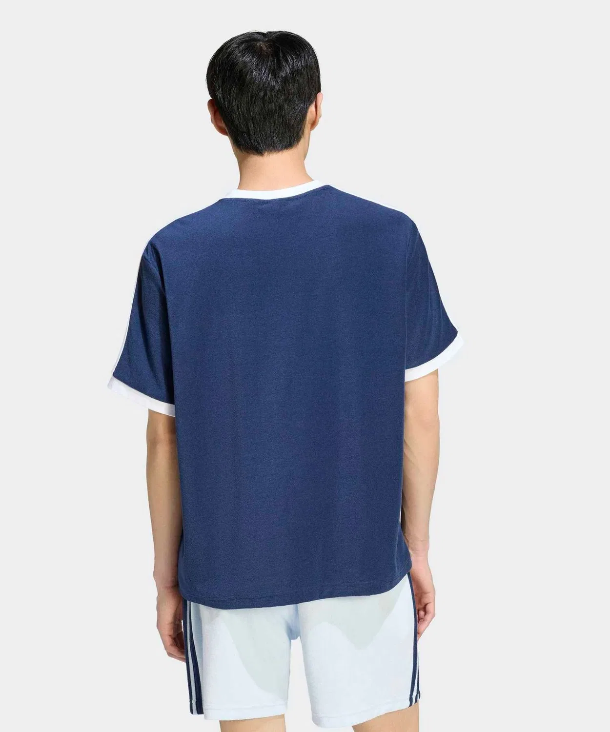 Мужская футболка с графическим принтом Terry Kali Adidas, Blue — фото 4