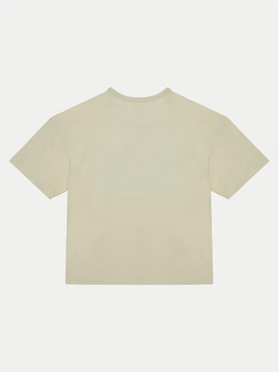 Футболка boxy fit Calvin Klein Jeans, кремовый — фото 2