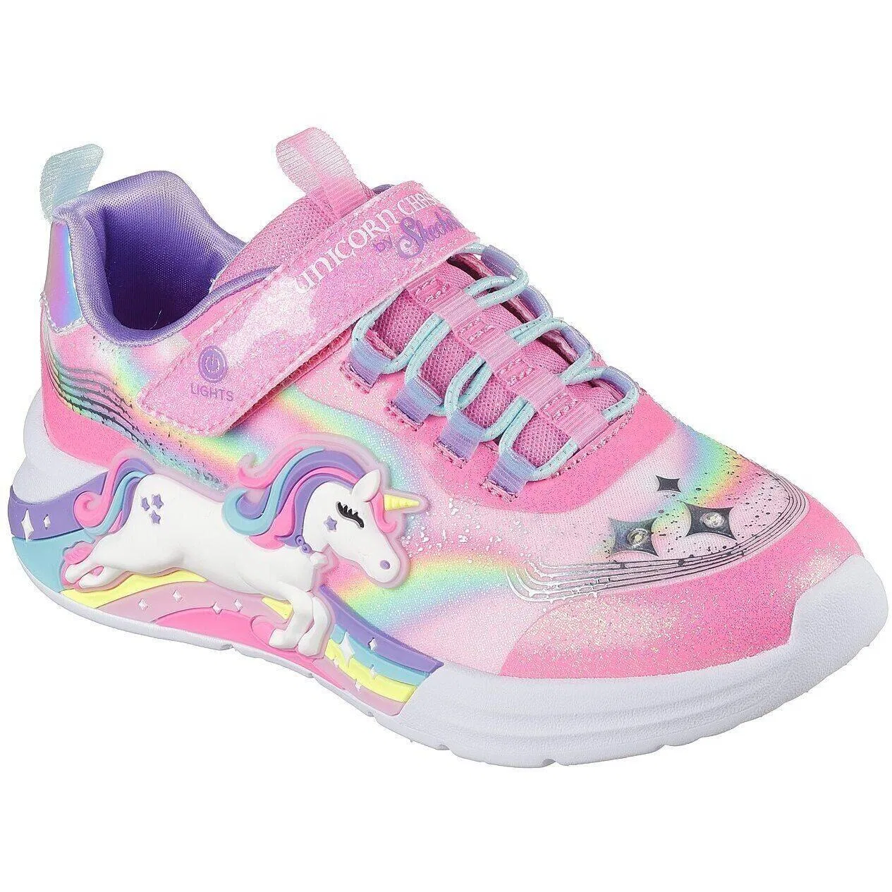 Детские кроссовки Skechers Unicorn Chaser, Rosa