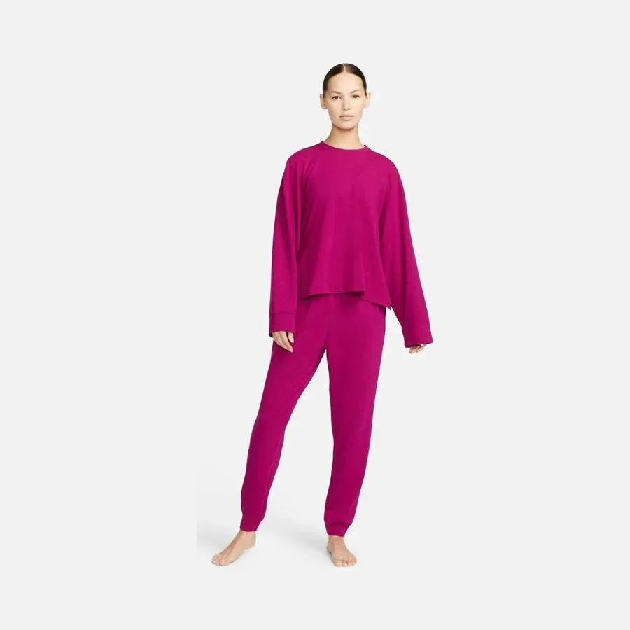 Спортивные штаны Nike Yoga Dri-Fit 7/8 Fleece, Розовый