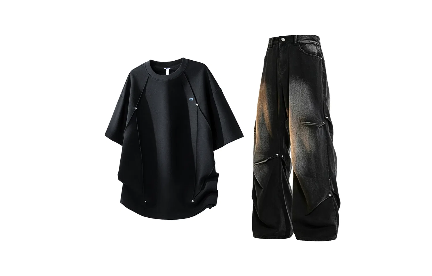 Детский спортивный комплект с принтом Casual Sportswear Unisex Crew Neck Thin WARRIOR — фото 3