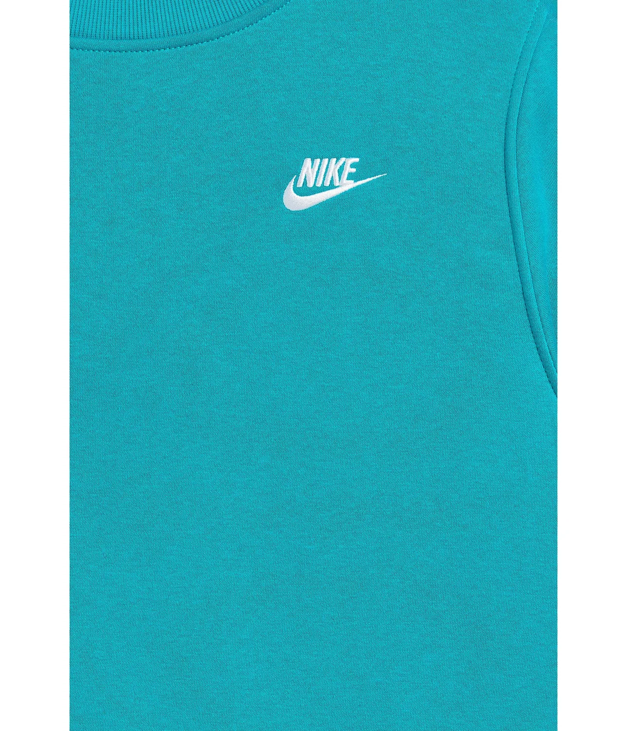Флисовая толстовка Sportswear Club (для детей постарше) Nike Kids, Energy/White — фото 3