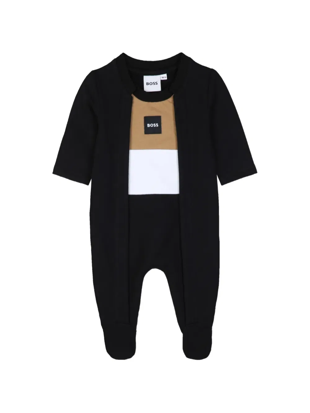 Пижама с нашивкой-логотипом BOSS Kidswear, черный — фото 2