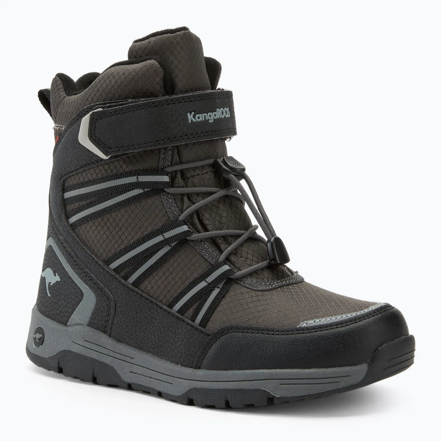 Детские зимние ботинки K-MJ Eldora EV RTX Kangaroos, Schwarz