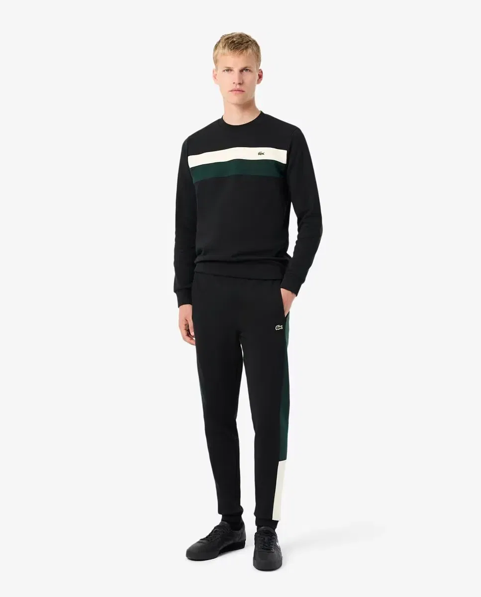 Мужские спортивные штаны зауженного кроя Lacoste, Negro