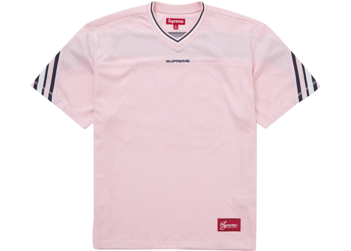 Мужская футбольная джерси с сетчатой тканью Supreme Jersey Pink, Pink — фото 2