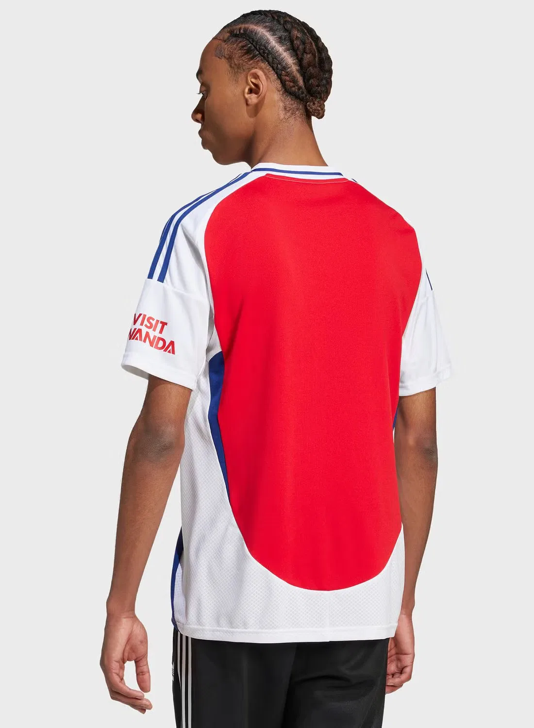 Футболка спортивная с принтом Arsenal FC 24/25 Adidas, белый — фото 2