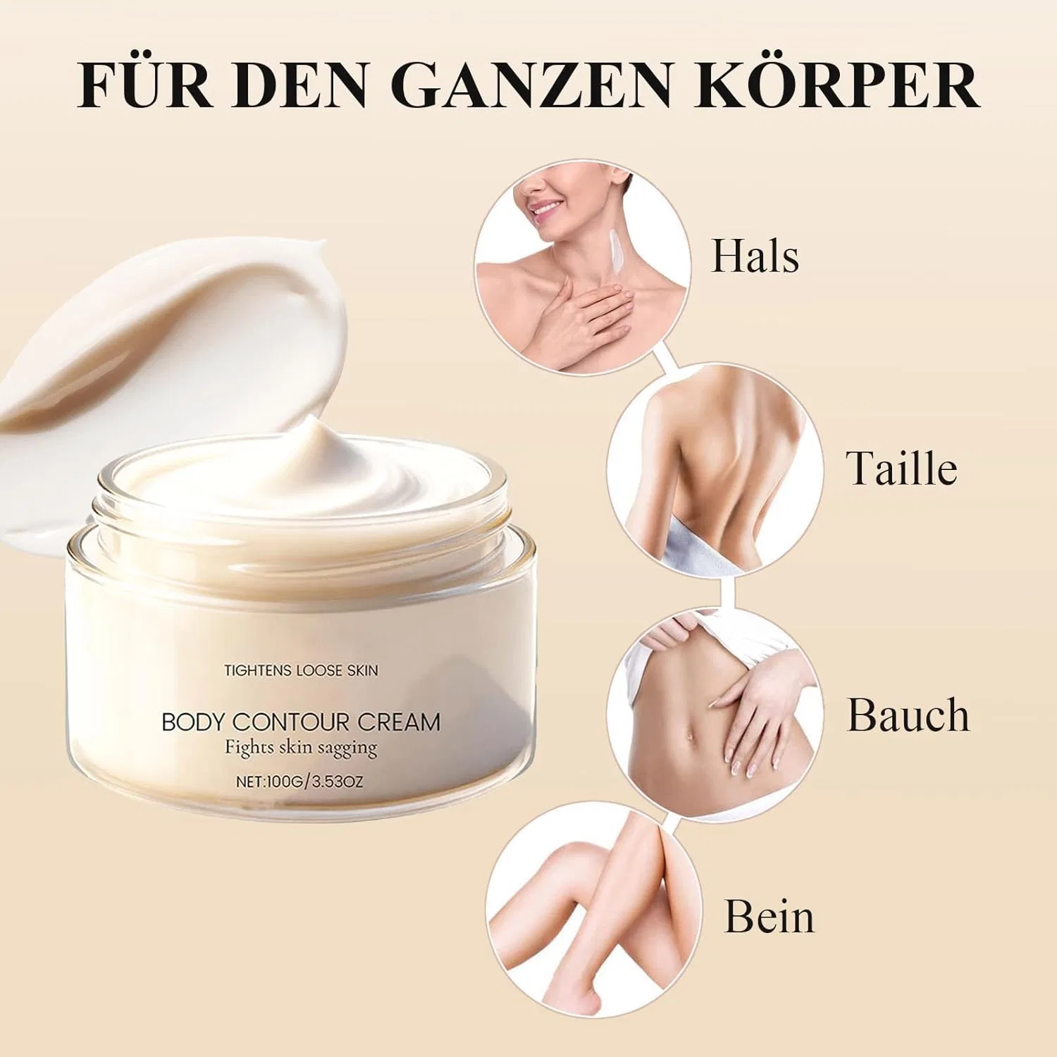 Солнцезащитный крем для тела Body Contour, Skin Firming Body Lotion, Soleneva, 140 г — фото 4