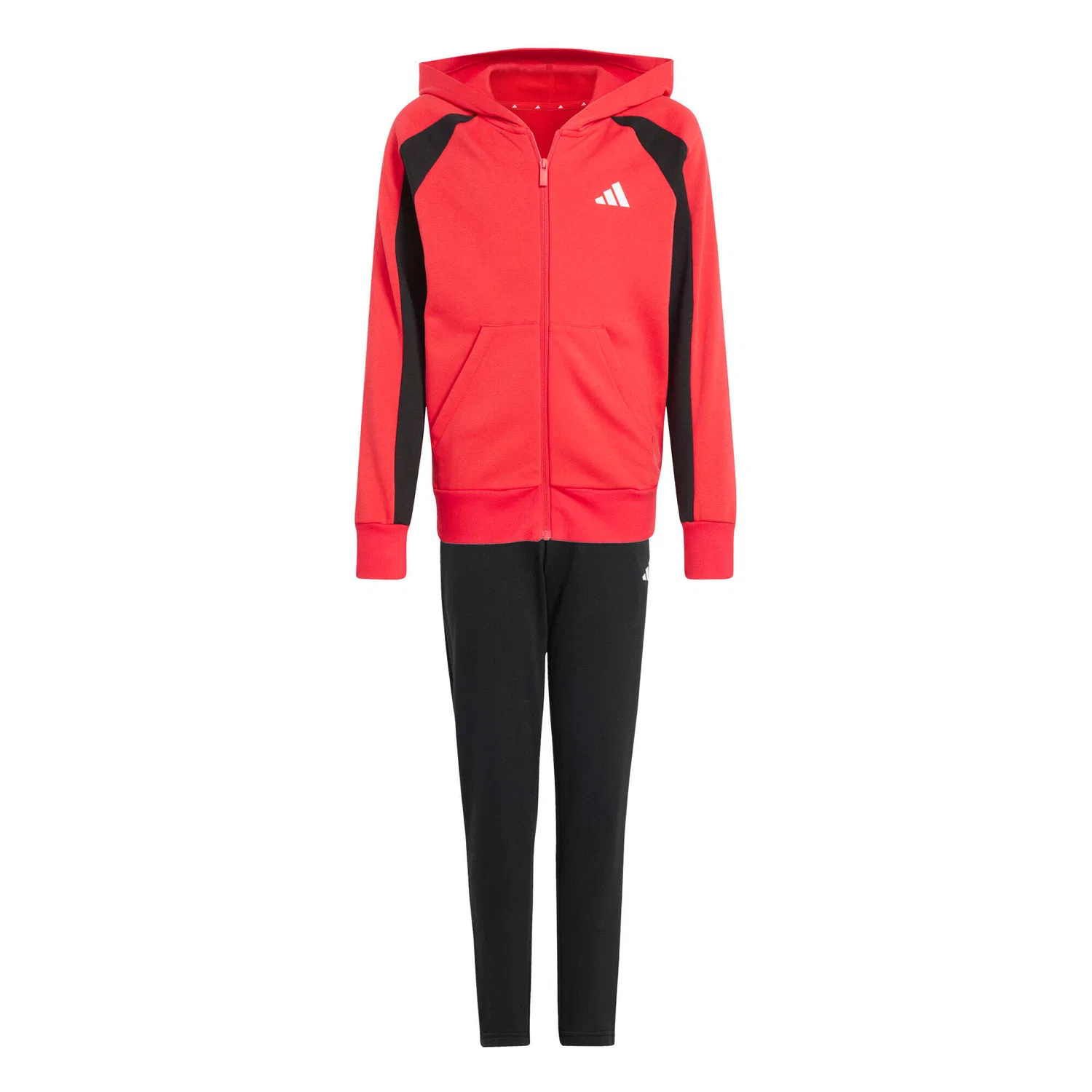 Детский спортивный костюм с цветовой блокировкой Colorblock FT Tracksuit Adidas, Rot