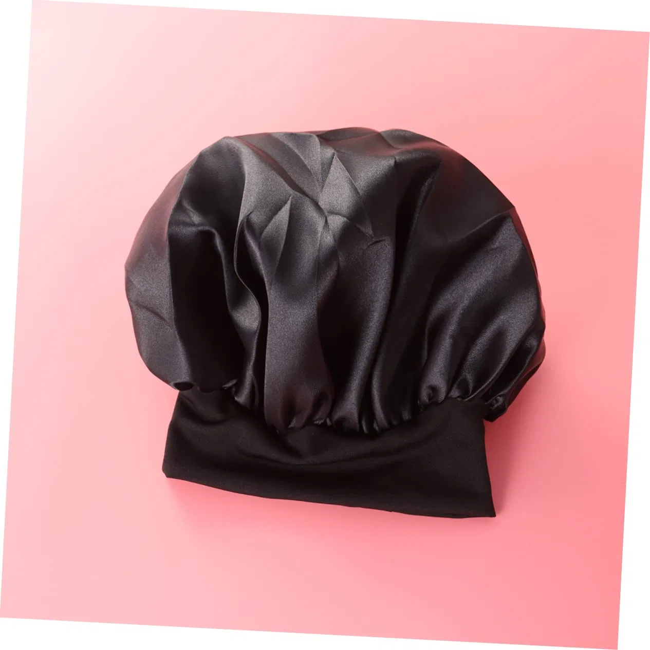 Набор шапочек для душа с широкими краями Baluue, 4 шт, 30x30x2 см, Black — фото 4