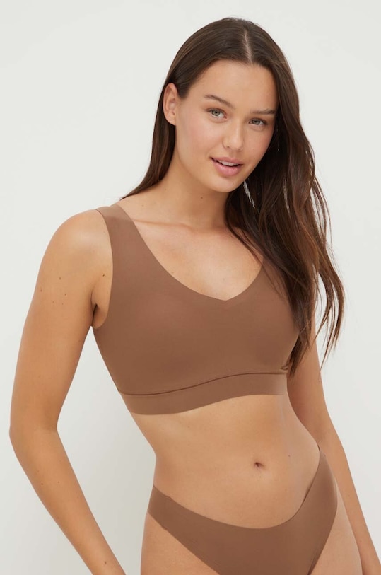 

Бюстгальтер Soft Stretch мягкий эластичный Chantelle, коричневый