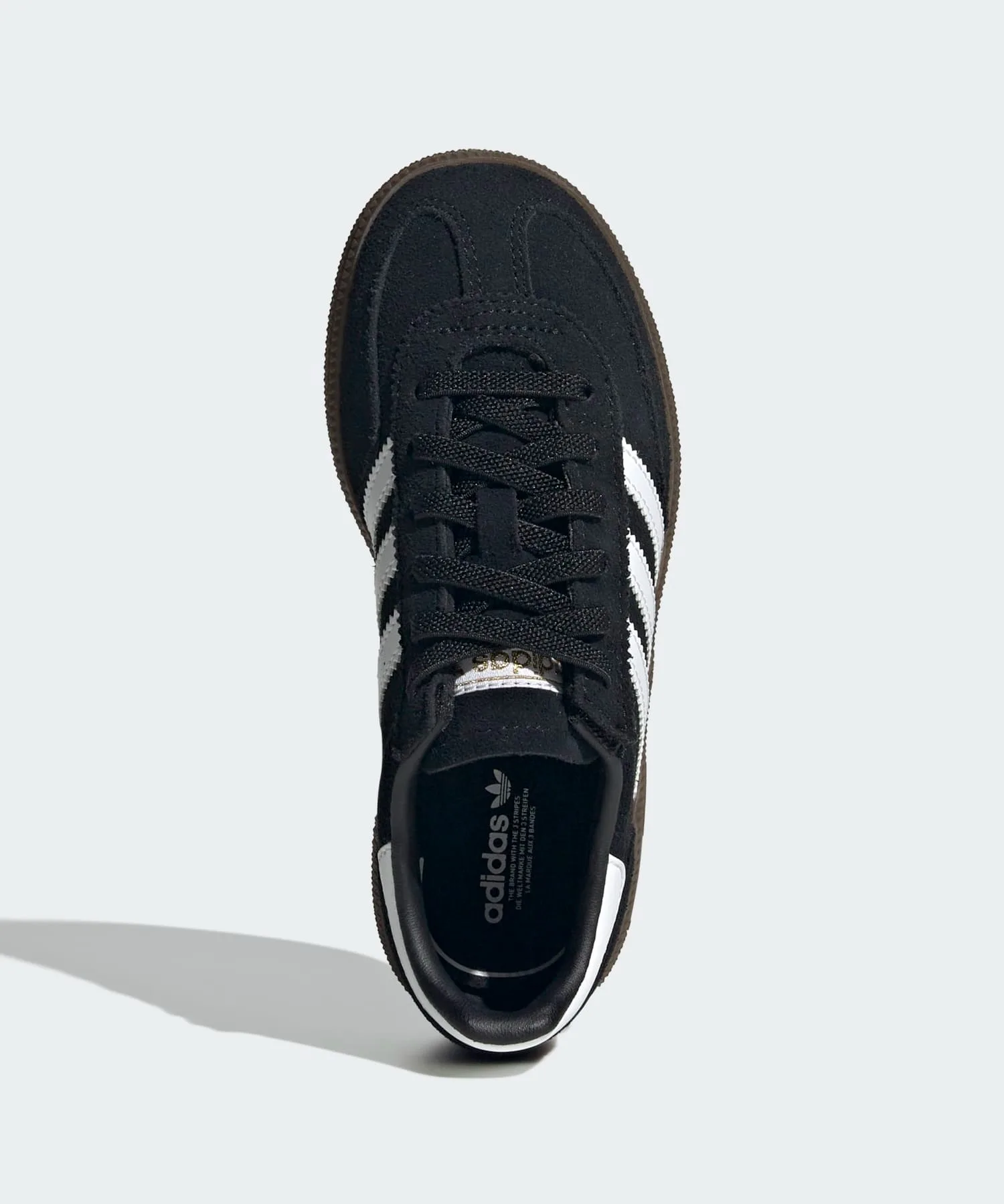 Детские кроссовки adidas Handball Spezial Comfort Closure чёрные — фото 2