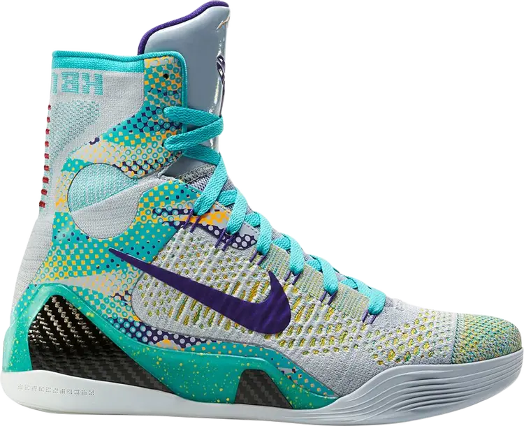 

Лимитированные кроссовки Nike Kobe 9 Elite 'Hero', серый
