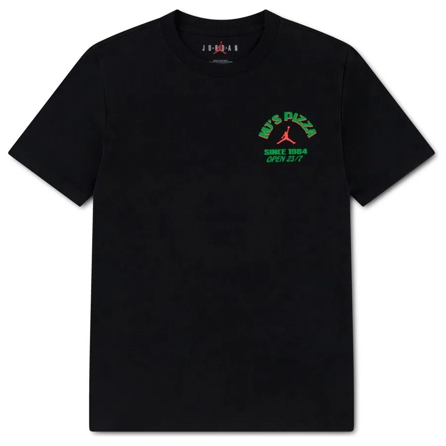 Детская футболка Nike Jordan MJ Brand Pizza SS Tee, Белый