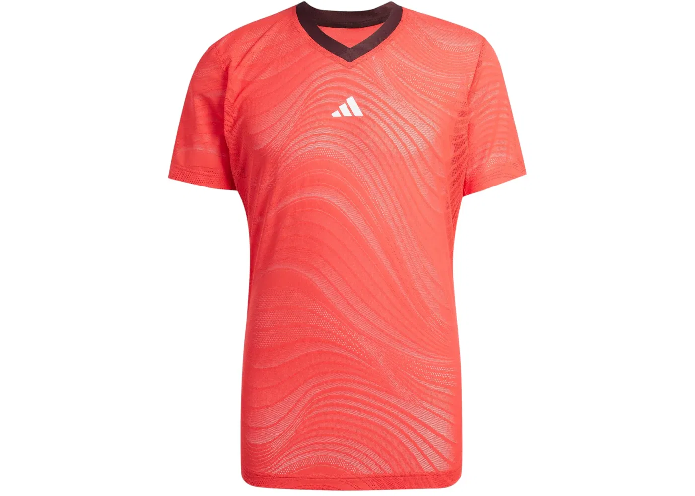 Мужская футболка с принтом Freelift Adidas, Semi Lucid Red
