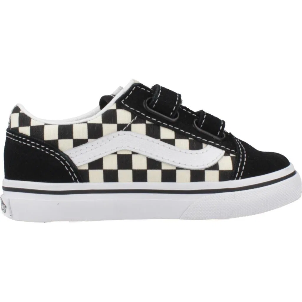 Детские кеды Old Skool V Vans, Schwarz — фото 4