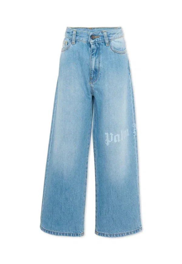 Брюки из денима, Straight Leg Jeans, Palm Angels, Denim, деним