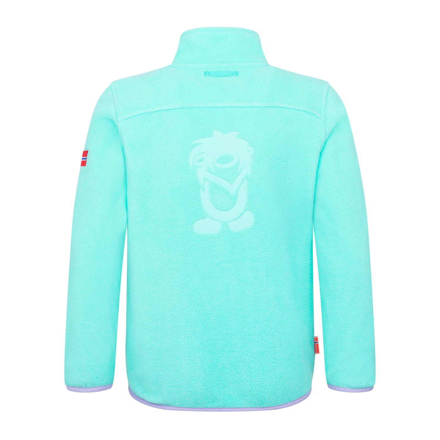 Флисовая куртка Oppdal XT Trollkids, мятный — фото 2