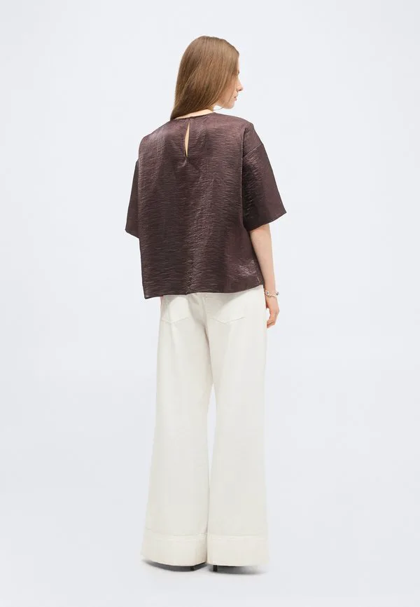 Блузка bacres Boss, Dark Brown — фото 4