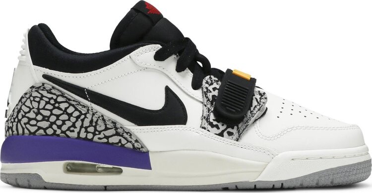 

Кроссовки Jordan Legacy 312 Low GS Lakers, белый, Белый;серый, Кроссовки Jordan Legacy 312 Low GS Lakers, белый