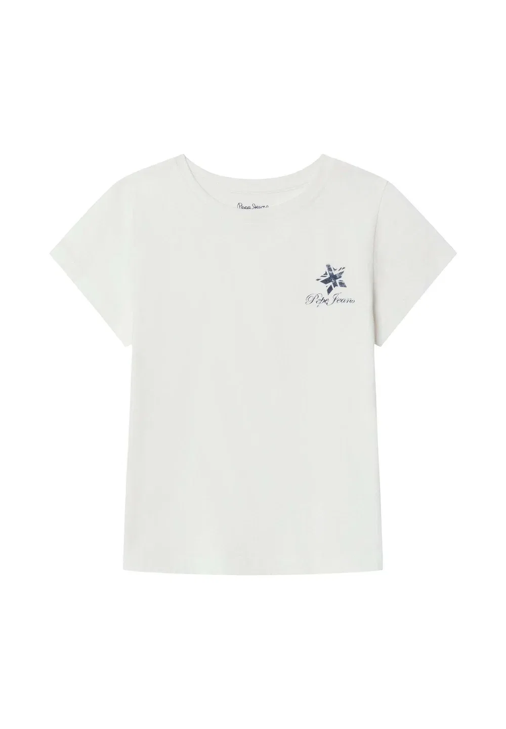 Простая футболка Polly - базовая футболка Pepe Jeans, Mousse White