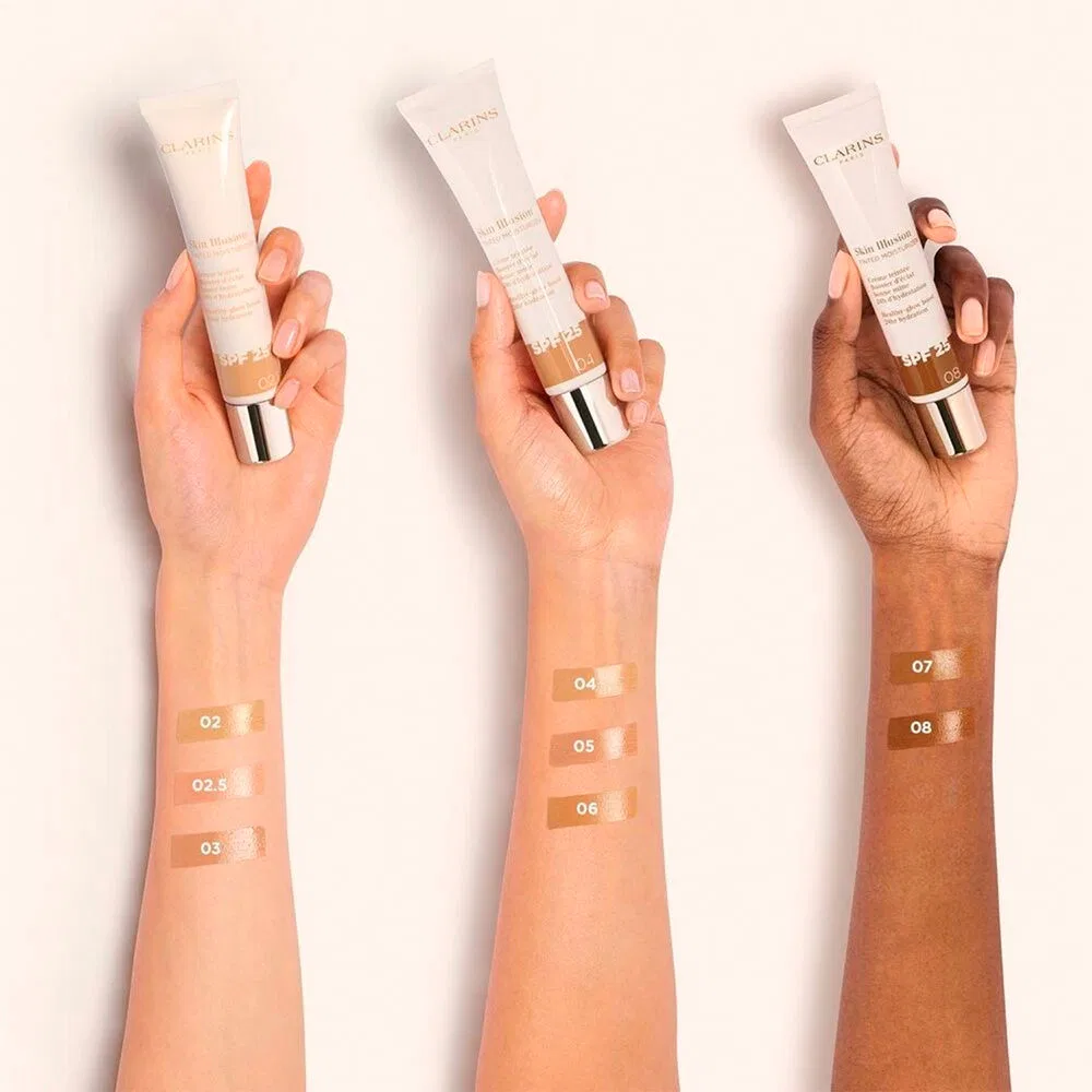 Увлажняющий крем с тоном Skin Illusion SPF 25, 40 мл Clarins, 06 — фото 4