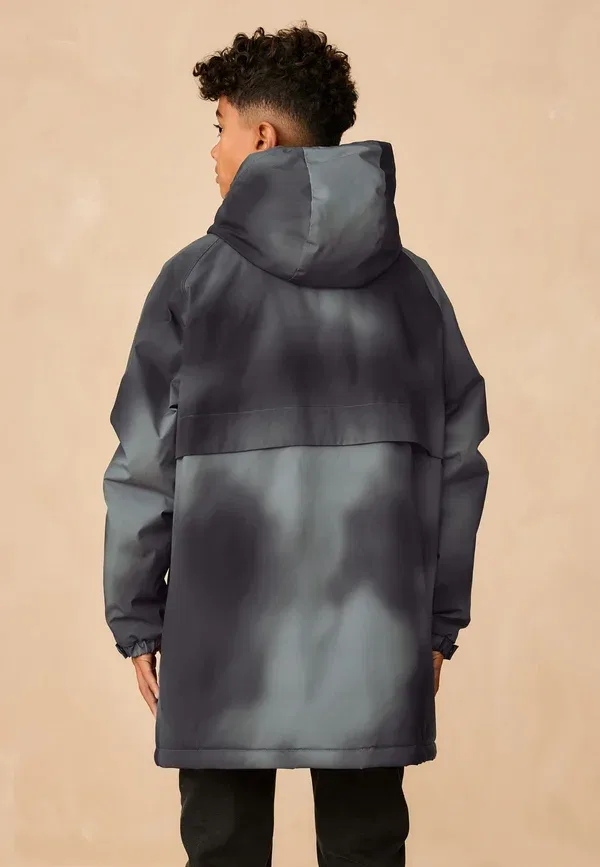 Парка с защитой от дождя Regular fit Next, серый — фото 4
