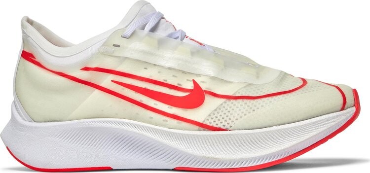 

Кроссовки Nike Wmns Zoom Fly 3 'White Laser Crimson', белый