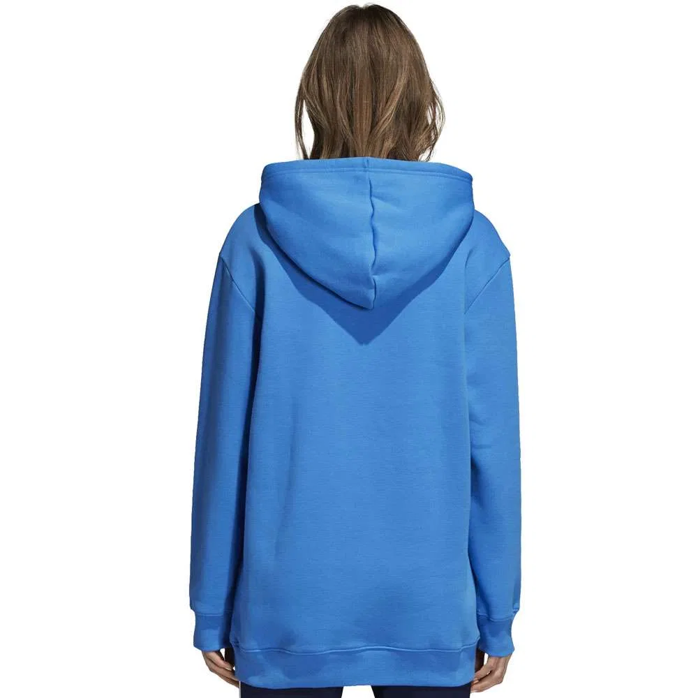 Объемный пуловер с трилистником Adidas Originals Super Blue — фото 2