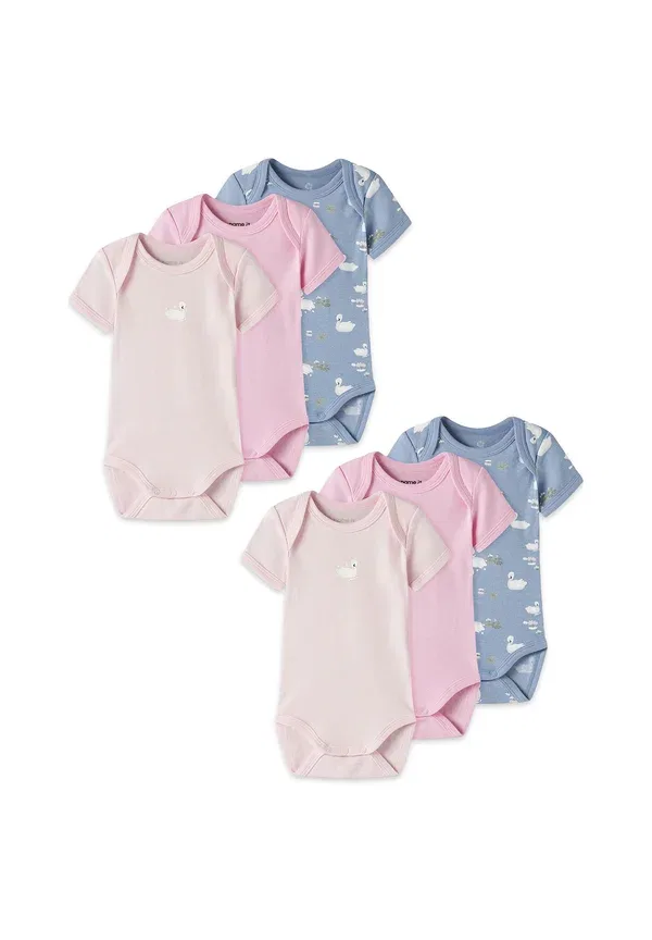 Боди 6-комплект с принтом Bequemer kurzarmbody 6er-set Name It блю-роза, розовый