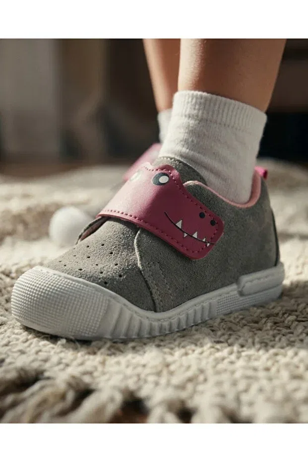 Детские кроссовки для девочек со светодиодами Foopi, Fuchsia — фото 3