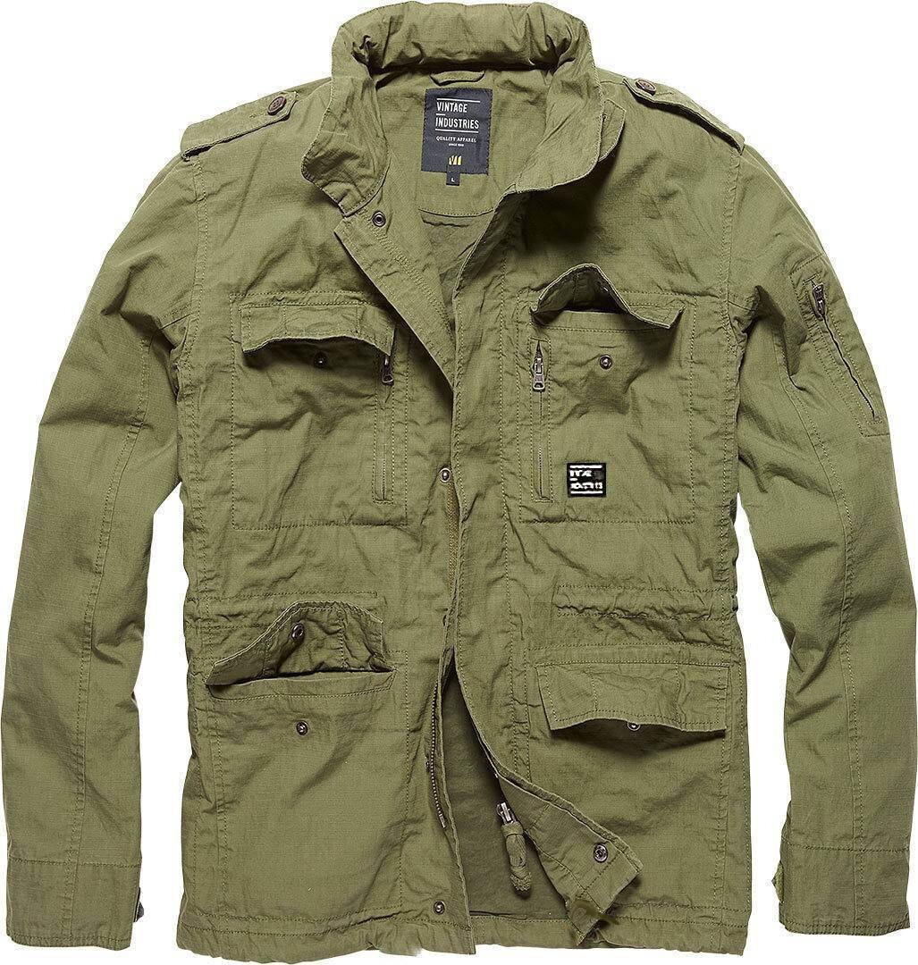 

Куртка Vintage Industries Cranford, оливковая, Зеленый, Куртка Vintage Industries Cranford, оливковая