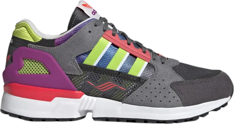

Кроссовки Adidas ZX 10000 'Grey Multi', серый