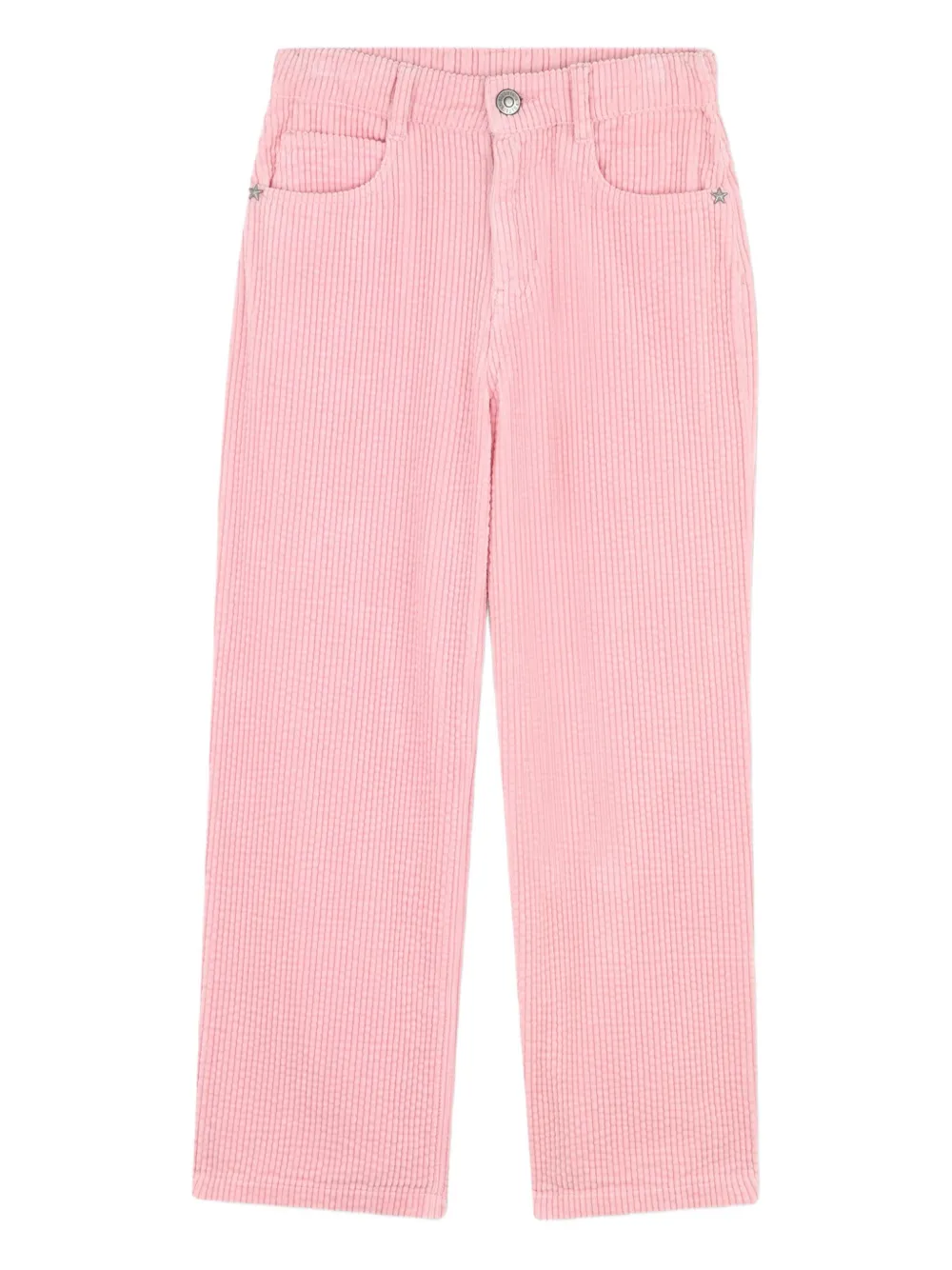 

Вельветовые брюки Zadig & Voltaire Kids, розовый