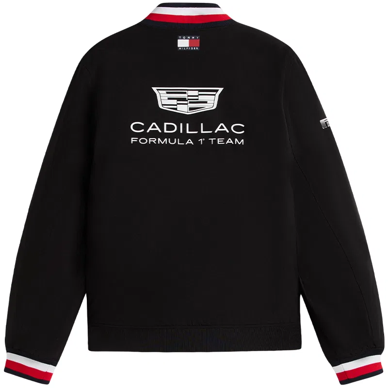 Мужская бейсбольная куртка Tommy Hilfiger, Black BDS — фото 3