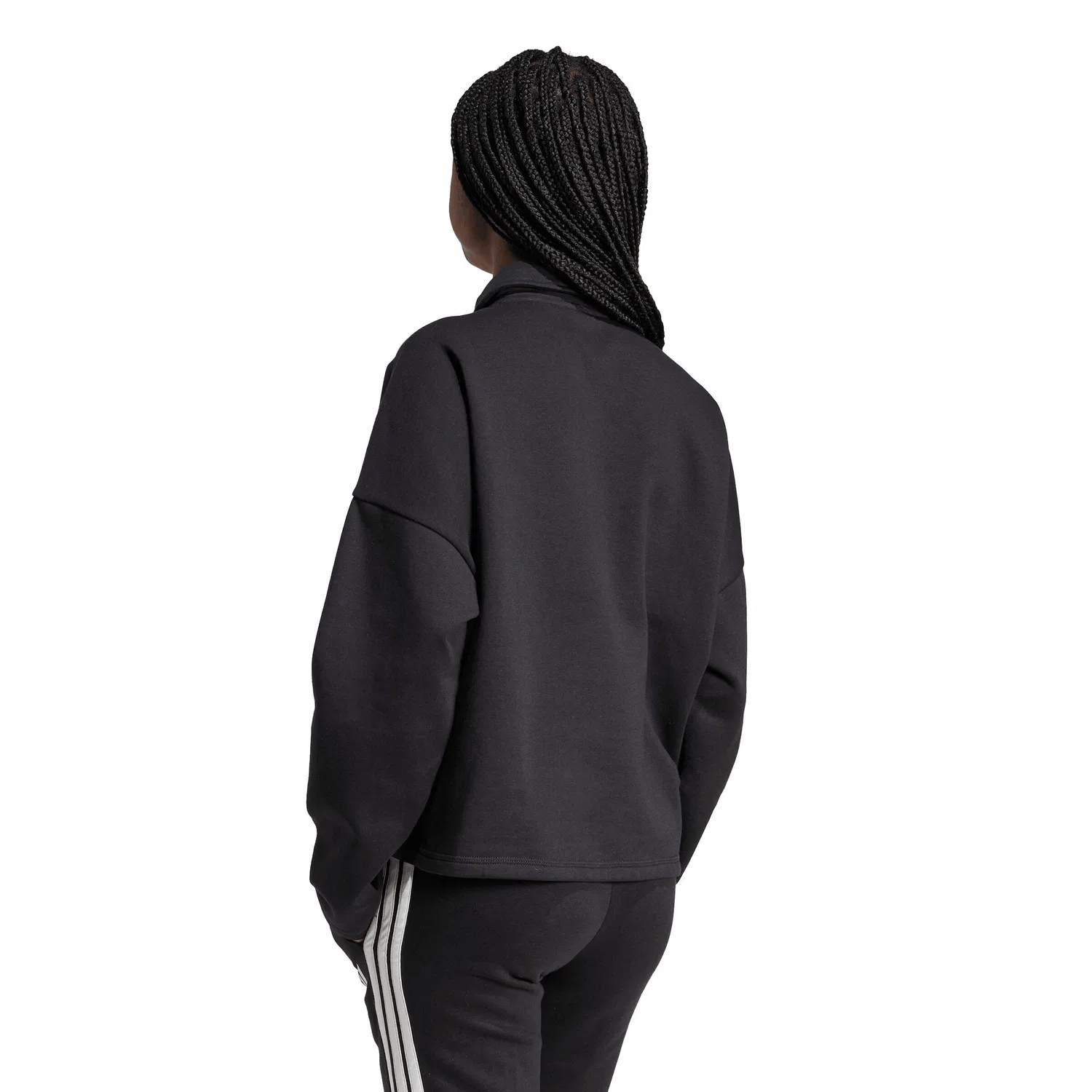 Женский свитшот adidas Essentials, Цвет: Schwarz — фото 3