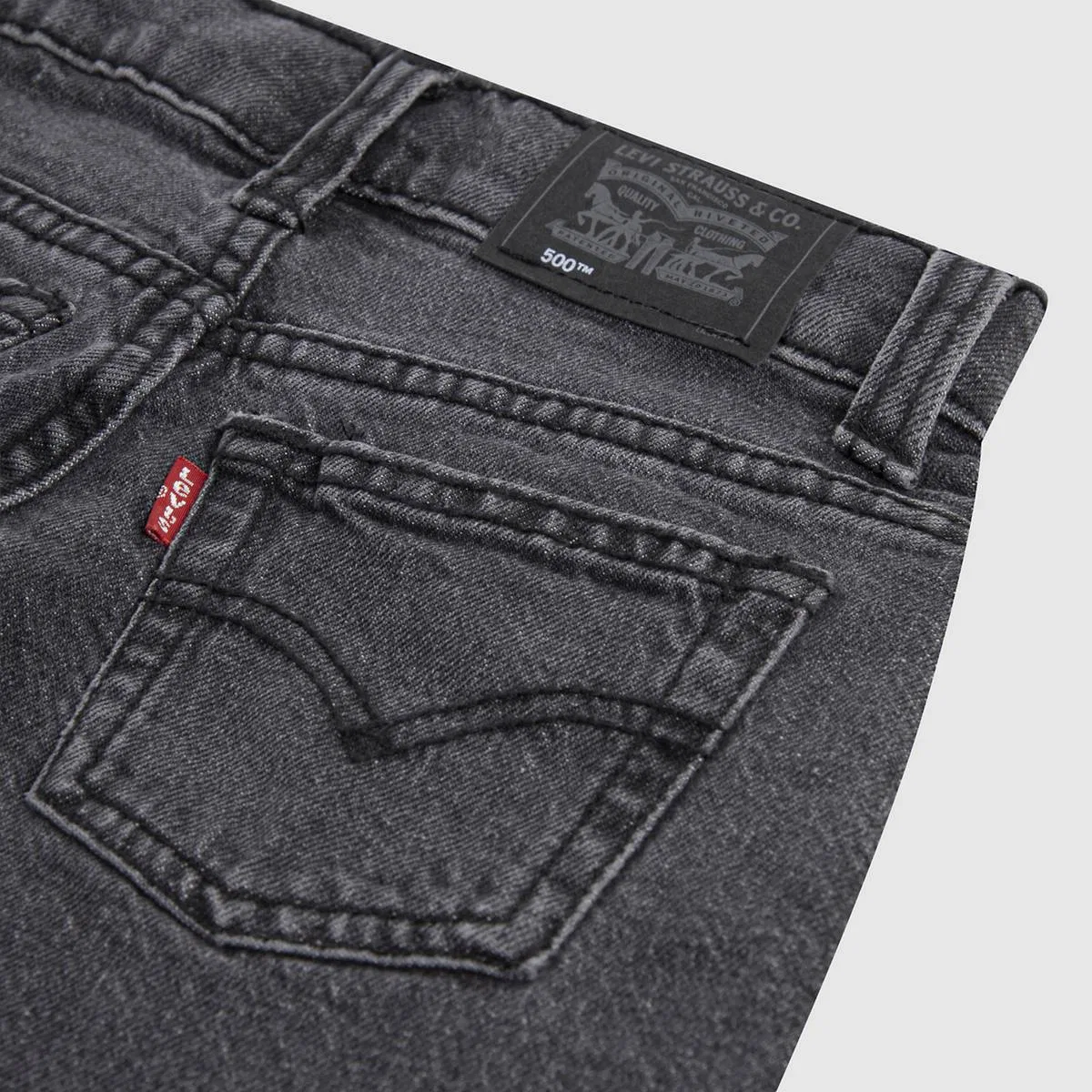 широкие джинсы 578 для мальчиков 2-4 лет Levi's, Far Far Away - Medium Wash — фото 4