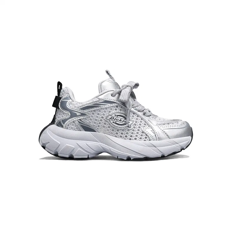 Детские кроссовки из синтетической кожи и текстиля Space Silver Dickies, Space Silver — фото 3