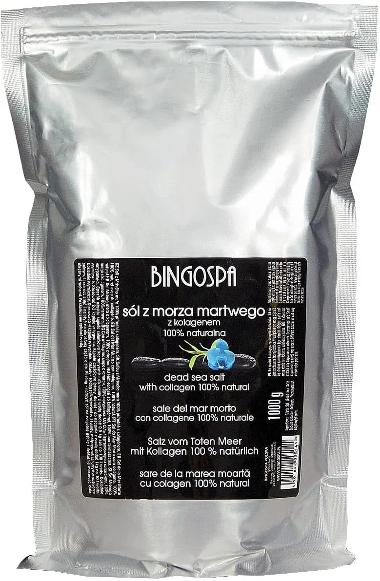 Соль для ванн Anti-Ageing с коллагеном BingoSpa, 1000 г