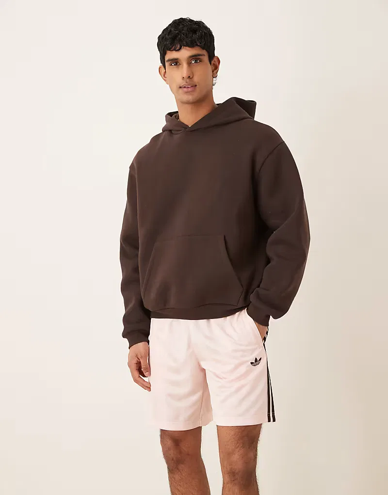 Шорты Adidas Originals с тремя полосками, пыльно-розовый