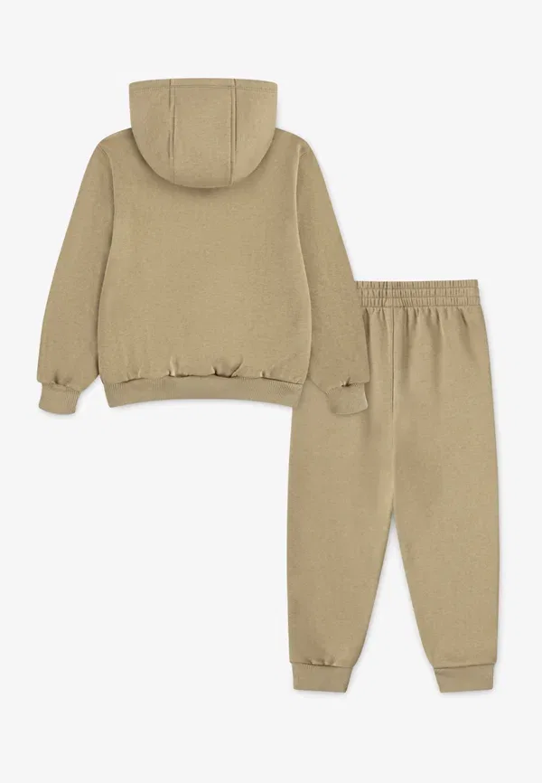 Спортивный костюм из футера Nike Sportswear, Parachute Beige, бежевый — фото 2