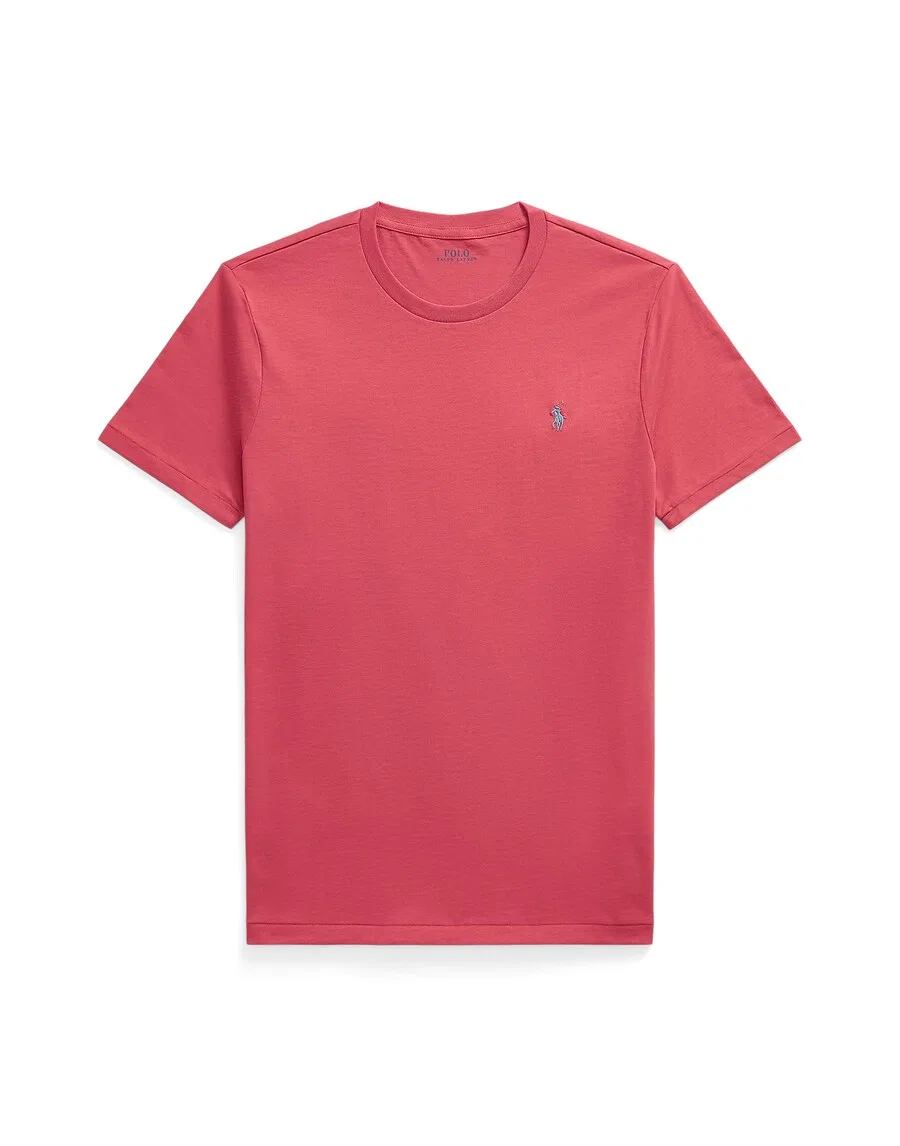 Футболка Polo Ralph Lauren стандартного кроя цвета «дыня»