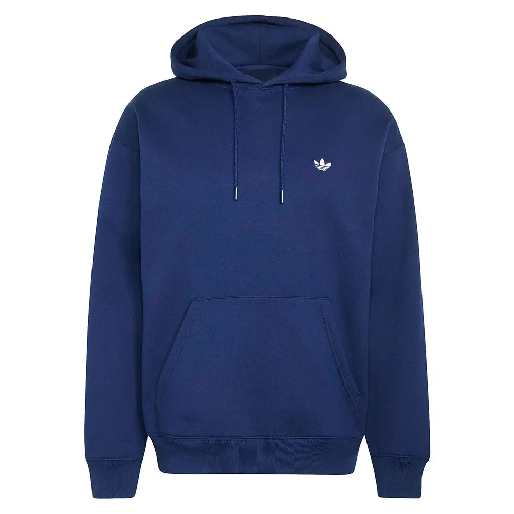 Худи свободного кроя Trefoil Essentials Adidas Originals, синий — фото 3