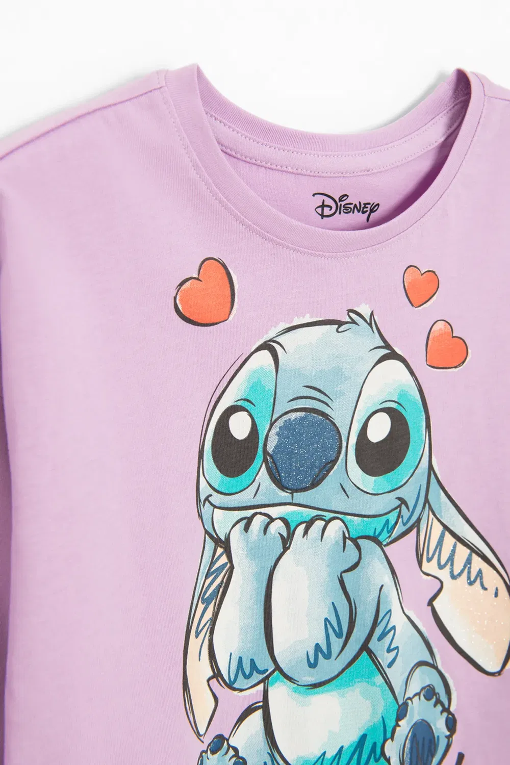 Детская футболка с длинным рукавом Lilo and Stitch Cool Club, Lilac — фото 2