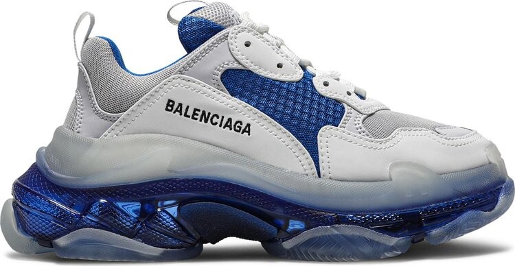 

Кроссовки Balenciaga Wmns Triple S Clear Sole - White Blue, белый