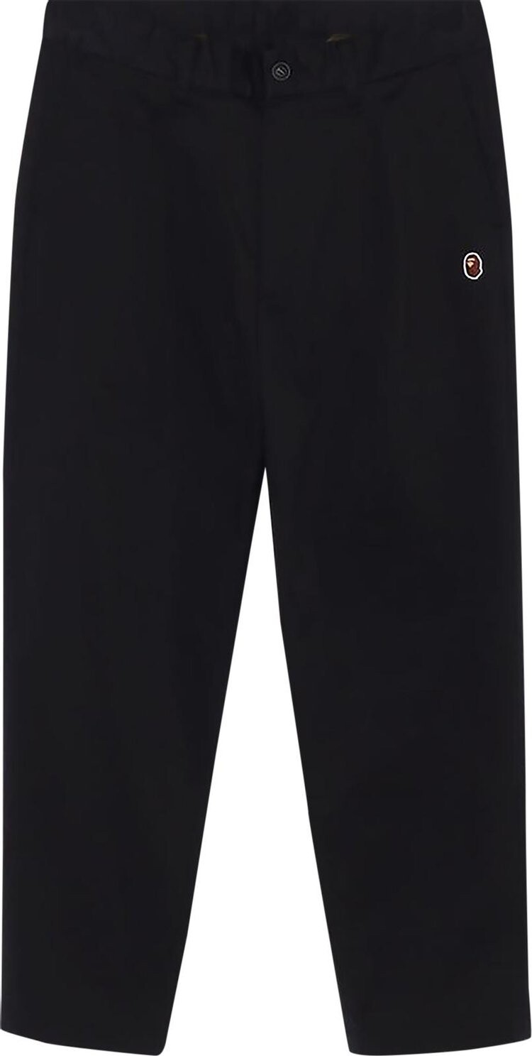 

Брюки BAPE One Point Relaxed Fit Chino Pants 'Black', черный
